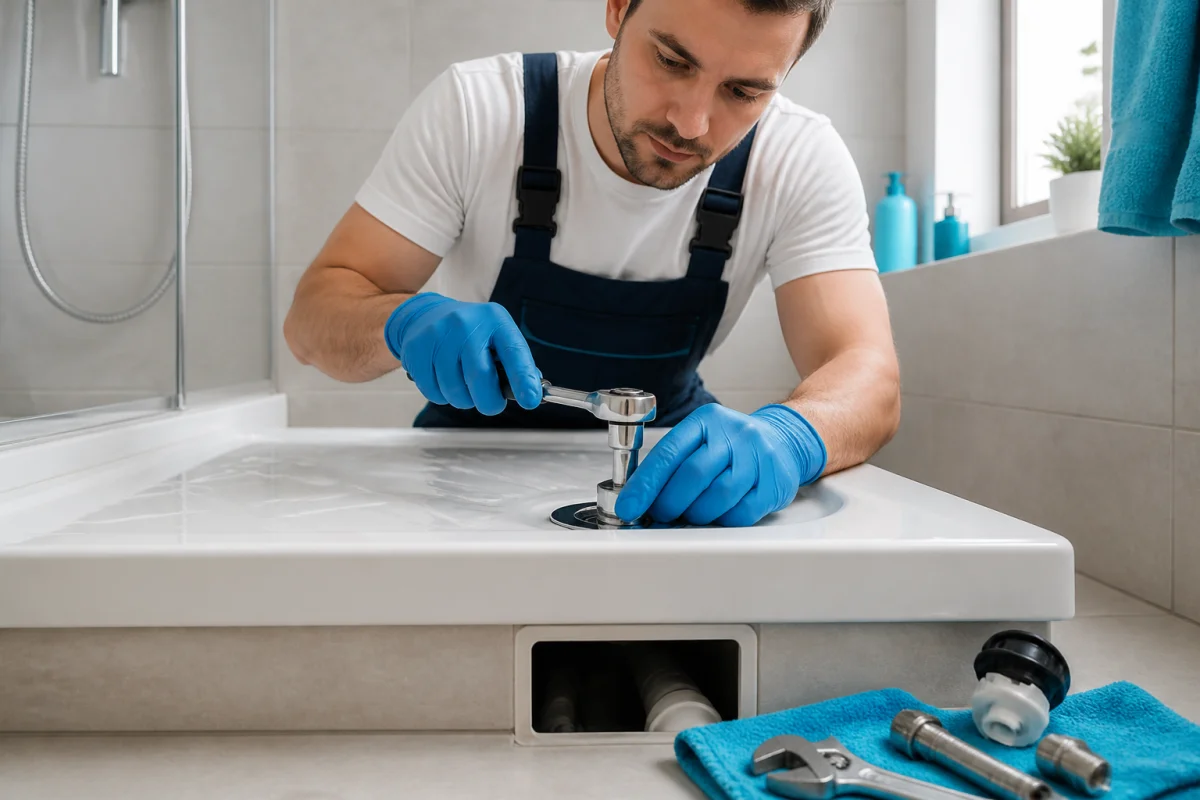 changer bonde de douche sans casser