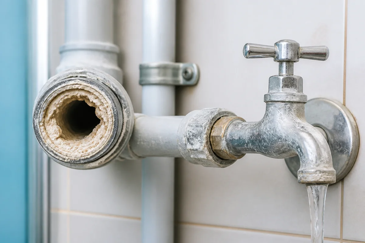 calcaire canalisation