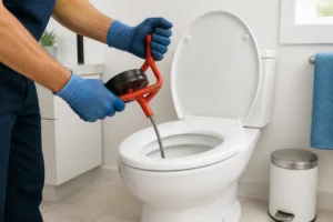 Débouchage de toilettes à la maison