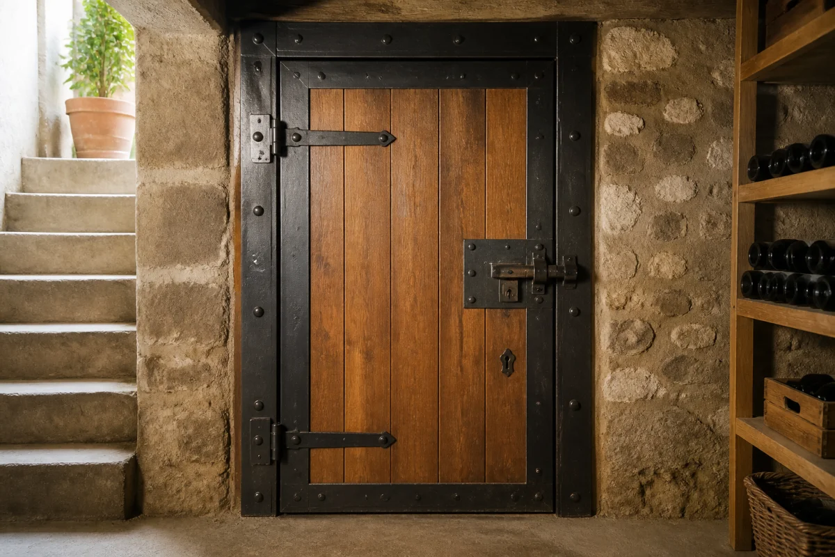 Comment sécuriser une porte de cave efficacement