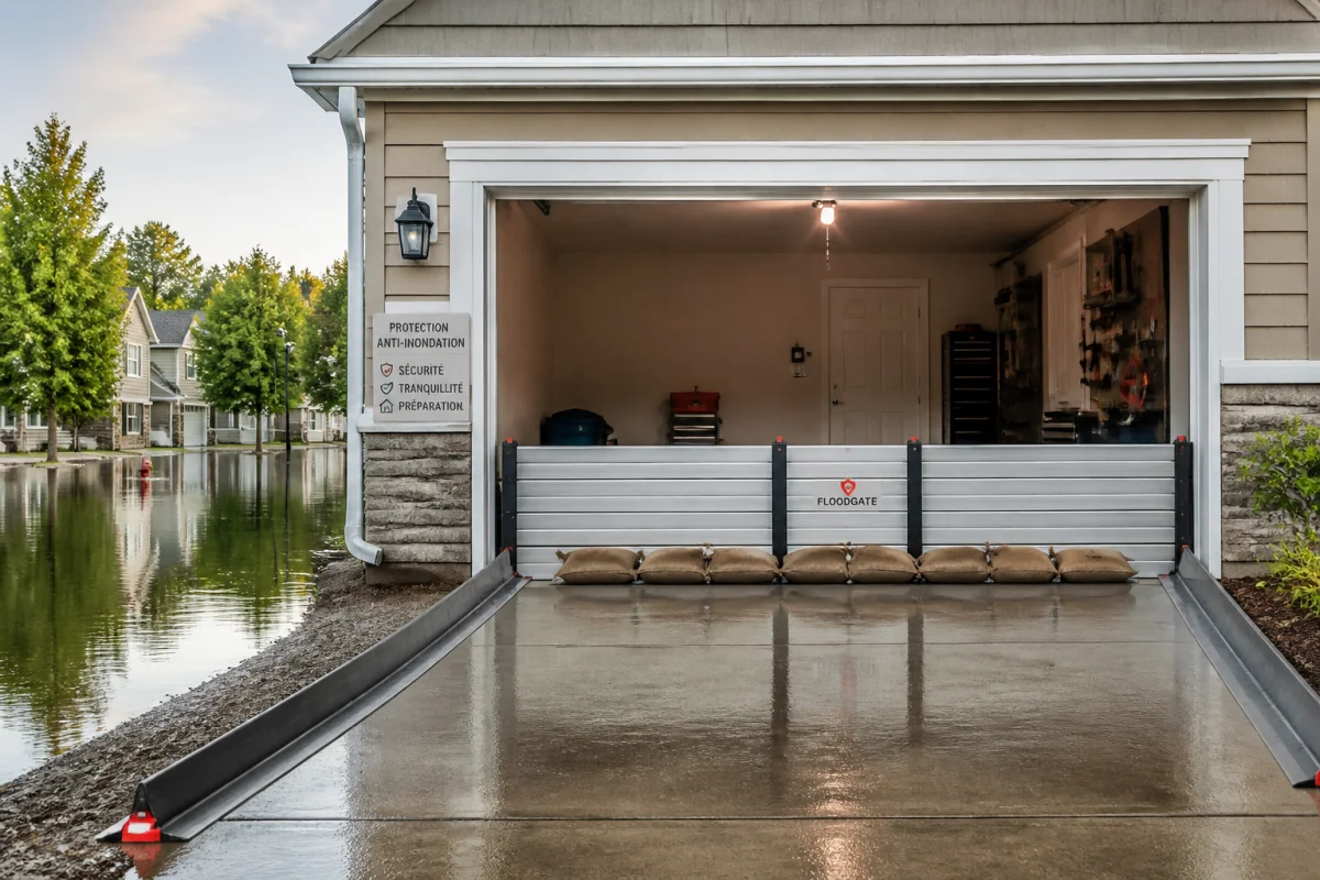 Protéger un garage contre les inondations
